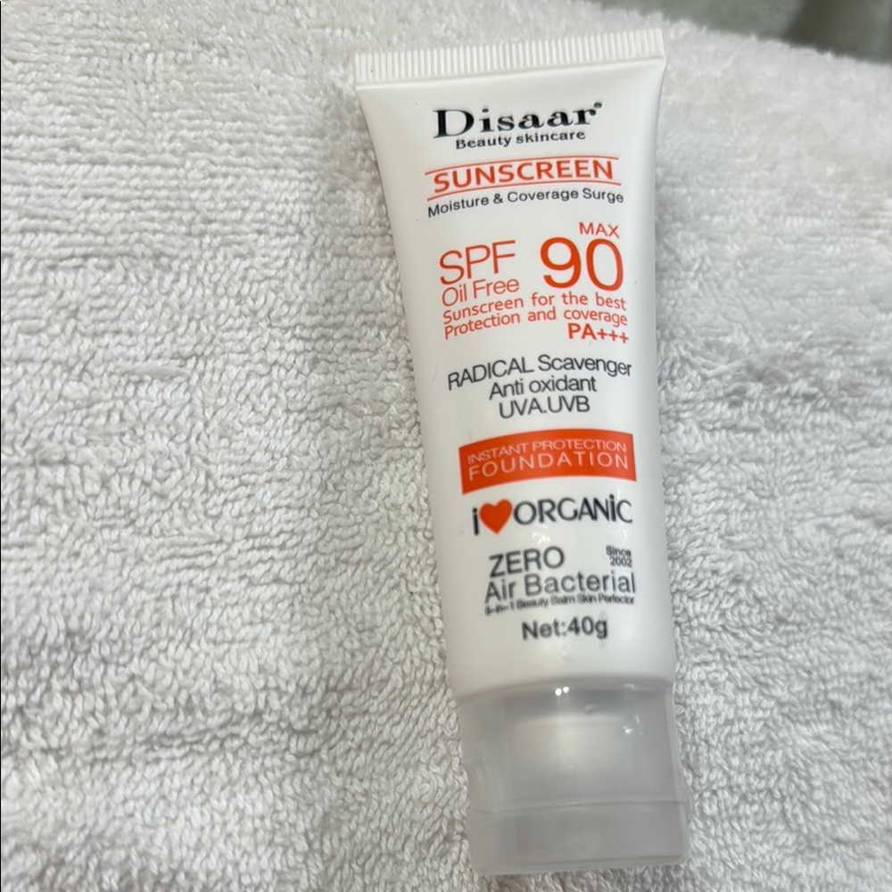 SPF 90 Sunscreen - White